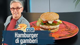 Hamburger di gamberi | Chef BRUNO BARBIERI