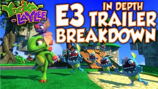Yooka-Laylee - E3 2016 Trailer - Breakdown and Analysis - DPadGamer