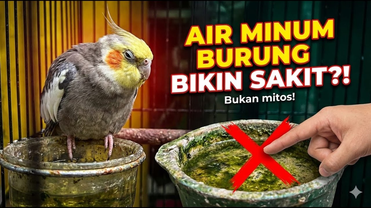 Self Podcast # 13 drh S | Burung Sakit Karena Air? #burung #kicaumania #airminum