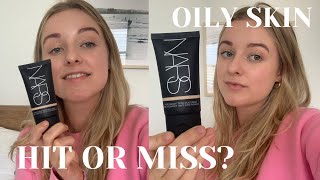 NARS PURE RADIANT TINTED MOISTURIZER REVIEW & WEAR TEST *Oily Combination Skin*