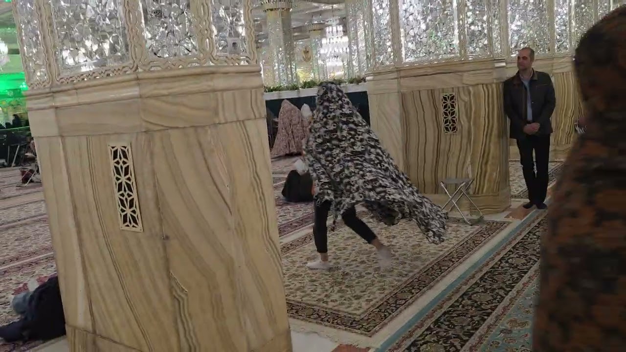 İran meşhed imam ali rıza (as) türbesi alt kat