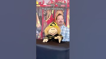 Puppet of the Day – Firefighter Wendy made by Living Puppets – The Puppet Hideaway with Eric Thomsen