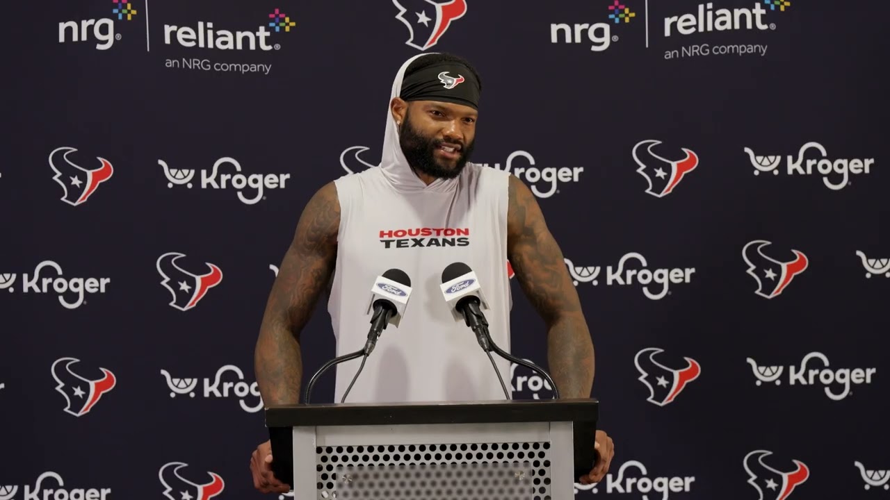 Nico Collins on C.J. Stroud, the WR Room and OTAs | Full Q&A