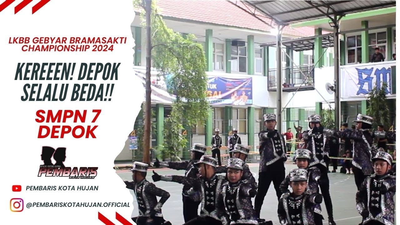 DEPOK SELALU BEDA DAN KEREN!!! JUARA HARAPAN 3 SMPN 7 DEPOK IN LKBB GEBRAC 2024