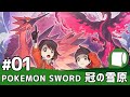 #01【 POKEMON SWORD ・ 冠の雪原 】初老、初めてのゲットだぜ