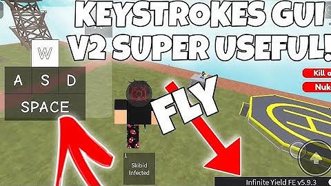 KEYSTROKES GUI V2! SUPER USEFUL! | ARCEUS X • DELTA • FLUXUS!