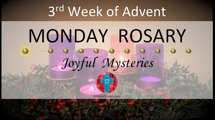 Advent Rosary • Joyful Mysteries of the Rosary 💙 Monday, December 15, 2025 VIRTUAL ROSARY