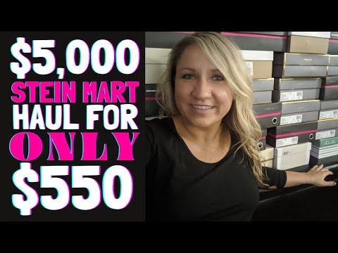 $5,000 STEIN MART HAUL FOR ONLY $550! INVENTORY TO SELL ON EBAY! $8 SHOES & 80% OFF CLOTHING!