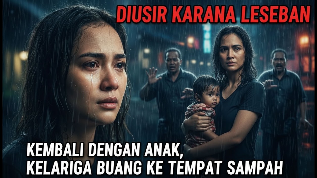 Diusir karena lesbian, bertahun kemudian kembali dengan anak, keluarga buang ke dekat sampah