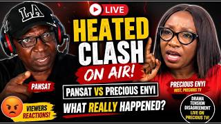 Drama On Precious TV! ......Heated Cl@sh Between Precious Enyi And Pansat During Live Broadcast