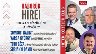 Hetek Közéleti Klub: Háborúk hírei  - Hogyan készüljünk a jövőre? by Hetek 4,164 views 1 day ago 2 hours, 4 minutes