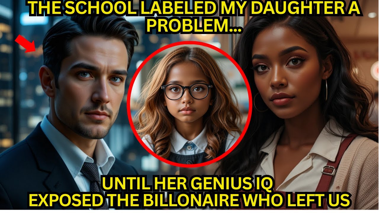 THE SCHOOL LABELED MY DAUGHTER A PROBLEM — UNTIL HER GENIUS IQ EXPOSED THE BILLONAIRE WHO LEFT US