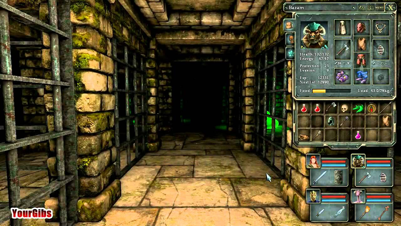 Legend Of Grimrock Scrolls Placement Puzzle In Level 4 Youtube