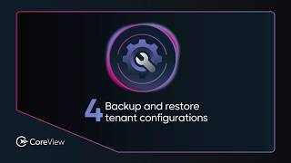Backup and restore Microsoft 365 tenant configurations