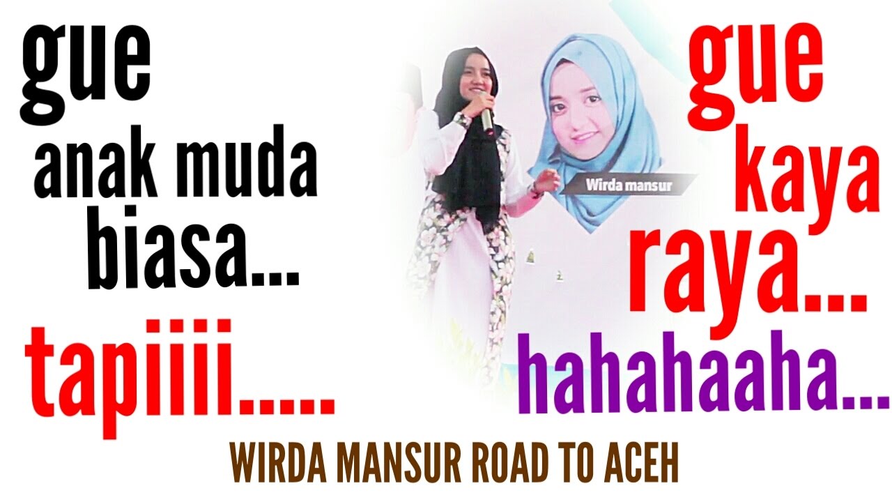 PART 1 Ceramah Lucu Wirda Mansur Di Aceh HAFIDZ 30 JUZ KELILING