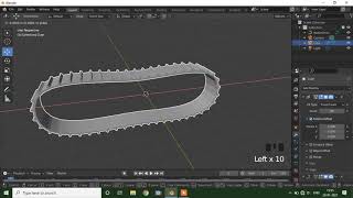 Excavator Track Link Chain Assembly In blender | Excavator Track Link Chain 3D | Blender Tutorial !