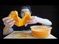 Grilled Cheese w/ 10 Slices of Cheese & Tomato Soup - MUKBANG