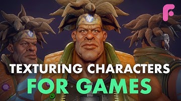 Texturing Characters for Games - Premium Tutorial by Gavin Goulden