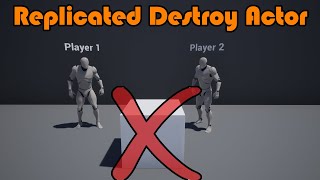 Replication | Destroying Actors / Picking Up Items - Unreal Engine Tutorial