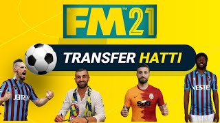 FM 2021 Süper Lig  2021/2022 Sezonu Yaz Transferleri 1.Bölüm