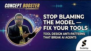 Stop Blaming the Model — Fix Your Tools | Tool Design Anti-Patterns That Break AI Agents