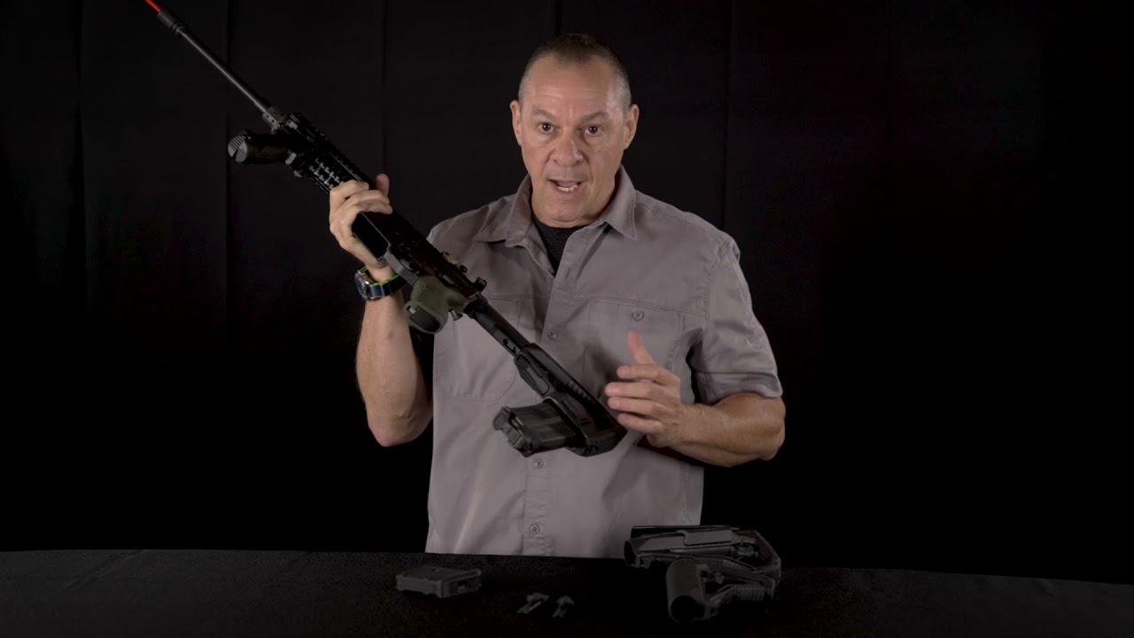 M4/AR-15 Survival Buttstock w/Built-in Magazine Carrier - GL-CORE