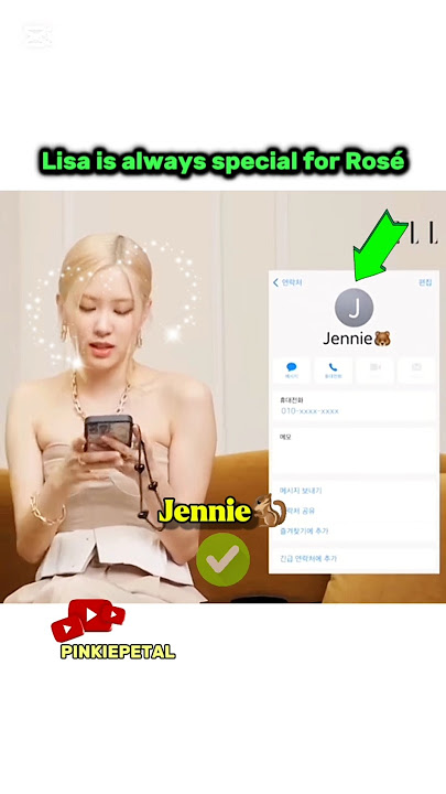 Rosé's members name in her mobile number👀🥰💜#jennie#rosé#jisoo#lisa#Foryou#100Mviews#100kviews#viral