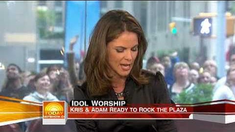 ADAM LAMBERT & Kris Allen TODAY SHOW HQ May 28, 2009 INTERVIEW  Glambert