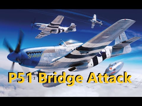 DCS | P51 Bridge Attack | Fox 3 Managed Solutions | #DCS |