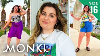 MIDSIZE SUMMER OUTFIT IDEAS / MONKI TRY ON SIZE 14-16