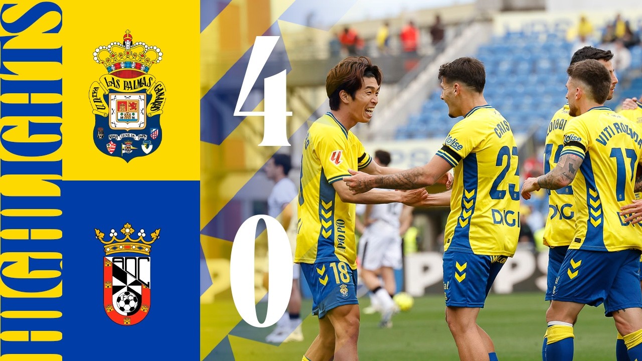 Resumen UD Las Palmas 4, AD Ceuta FC 0 | UD Las Palmas