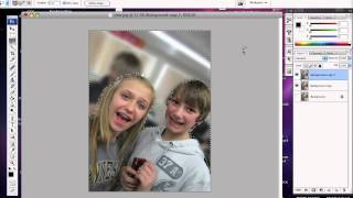 Screencast blurring the background with a selection tool