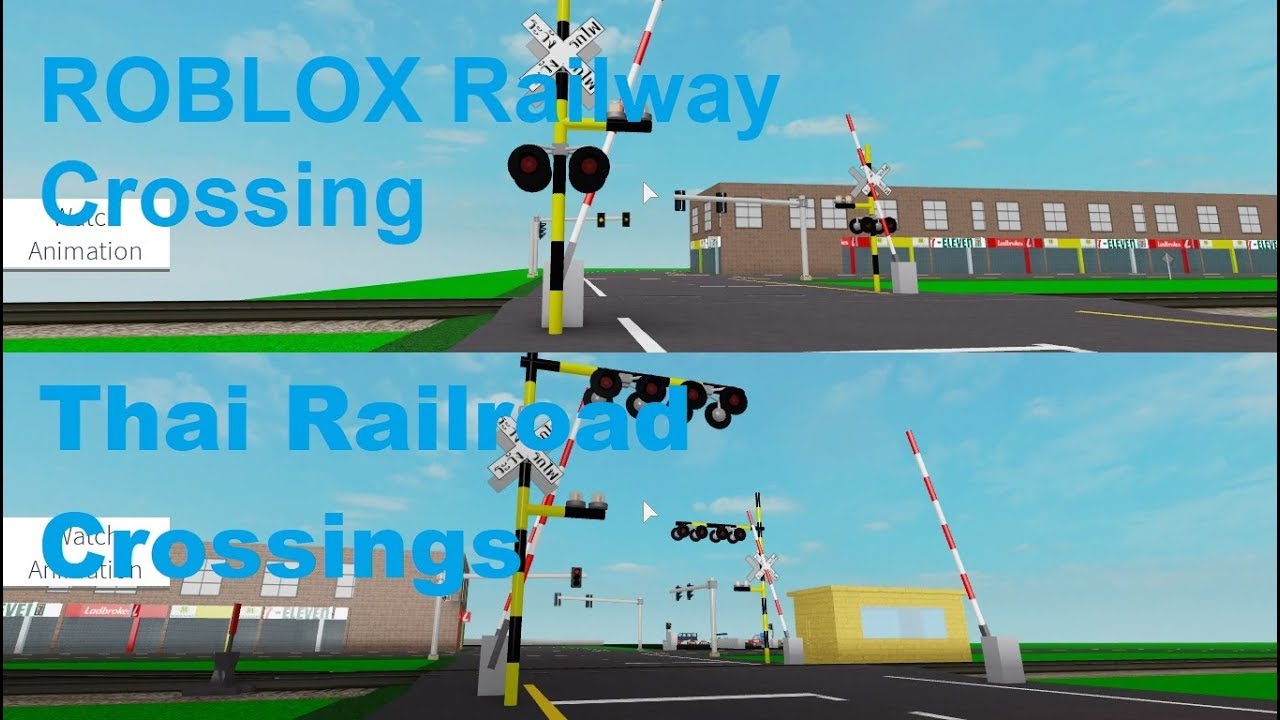 Roblox Aussieville Railway Crossing Update By Lochlan Jenkinson - traffic lights railroad crossing roblox
