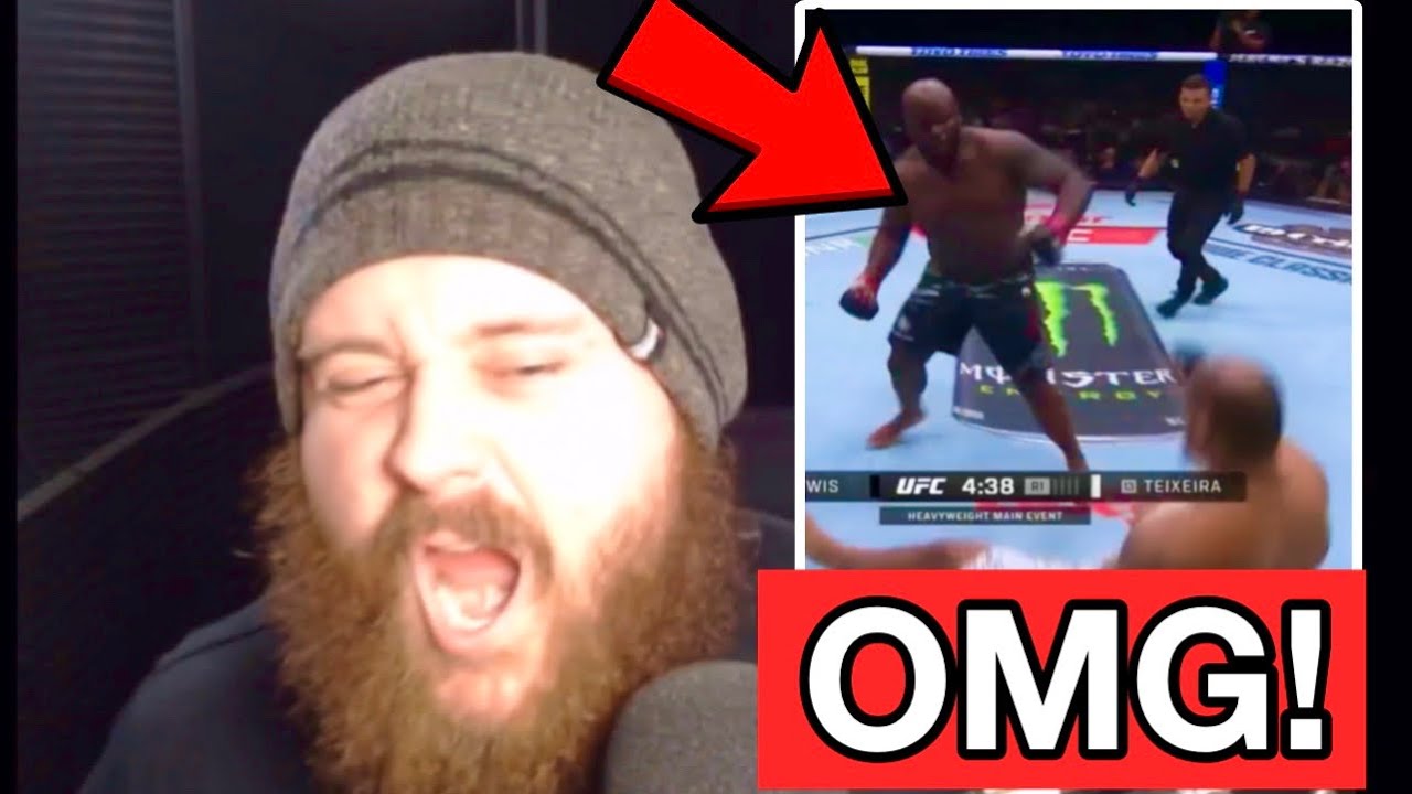 The MMA Guru REACTS To Derrick Lewis KNOCKING OUT Tallison Teixeira At UFC Fight Night Nashville!