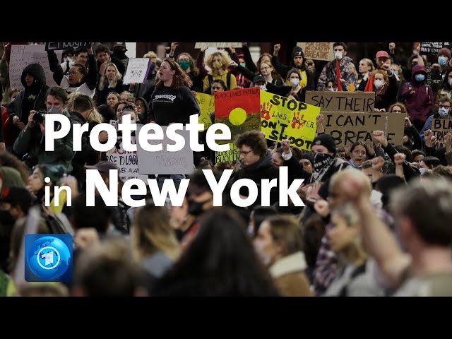 Aktuell - Proteste in New York