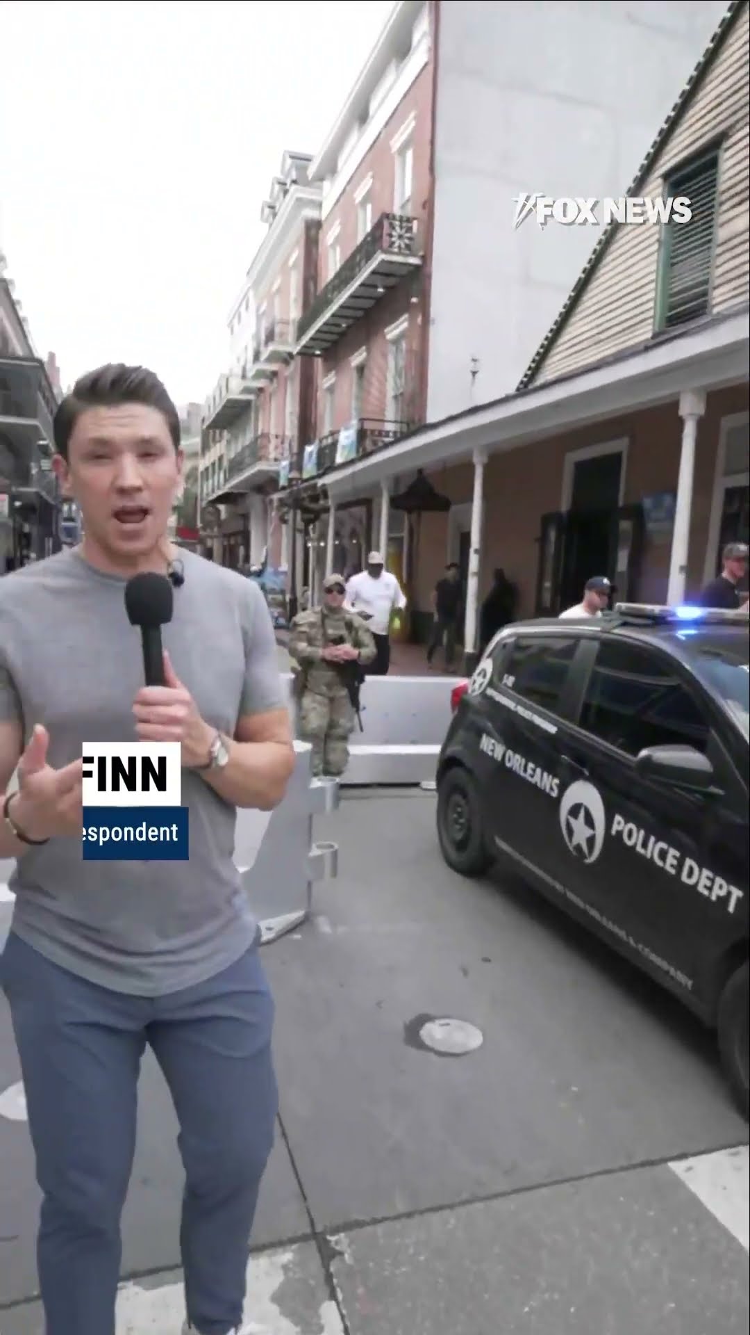 Fans, security fill up Bourbon Street ahead of Super Bowl LIX