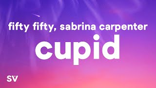 FIFTY FIFTY - Cupid (Lyrics) ft. Sabrina Carpenter Resimi