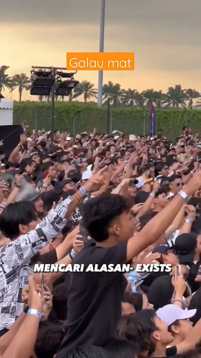 Budak Gen Z nangis nyanyi lagu Exists - Mencari Alasanmu. Hausboom Music Sepang. 9/9/2023