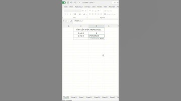 [Thủ thuật Excel] TÍNH LŨY THỪA BẰNG HÀM POWER TRONG EXCEL! #shorts