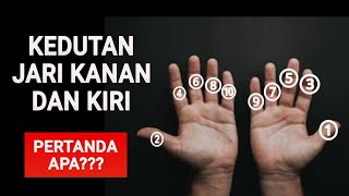 MEANING OF TWITCHING IN THE RIGHT AND LEFT FINGERS