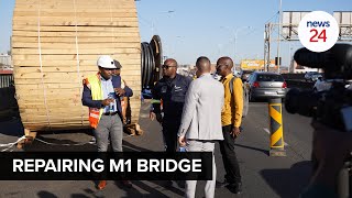 City of Joburg to spend over R20m on M1 bridge repairs after devastating fire