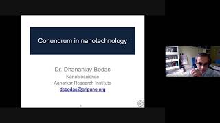 Webinar on Nanotechnology in Medical Field  Promises & Challenges 2020 Dr Dhanajay Bodas screenshot 1