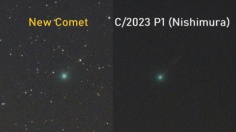 New Comet C/2023 P1 (Nishimura) is getting brighter! Photos of Comet Nishimura through my telescope!