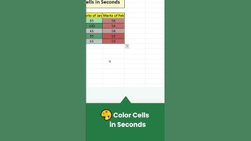 Add some color to your life (or cells) with this #Excelshortcut 🌈🎨 #exceltips #ytshorts #excel