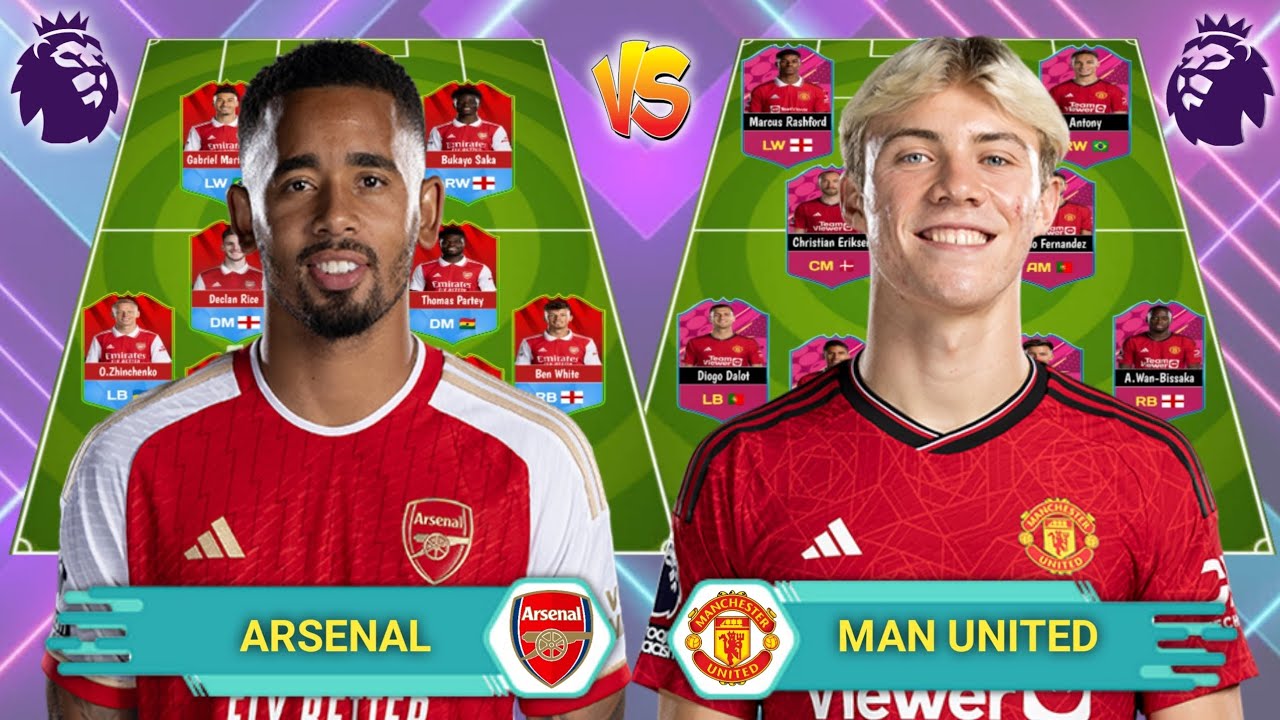 Mikel Arteta vs Erik Ten Hag Arsenal vs Manchester United Head To