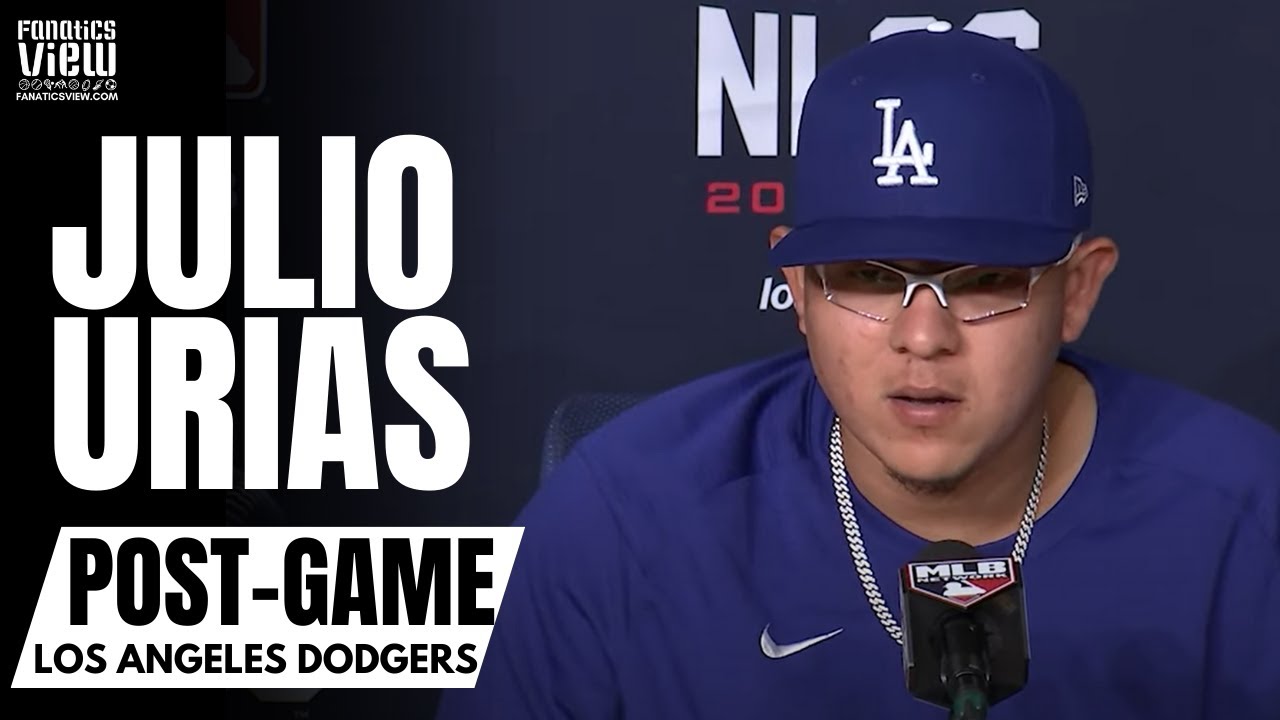 Julio Urias Reacts to Braves Taking a 3-1 Lead vs. Dodgers & If