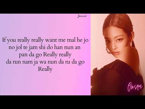 Blackpink - Really (Easy Lyrics) (Karaoke)