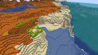 Building a World in Minecraft #1 - Outlining a desert town and exploring the world!