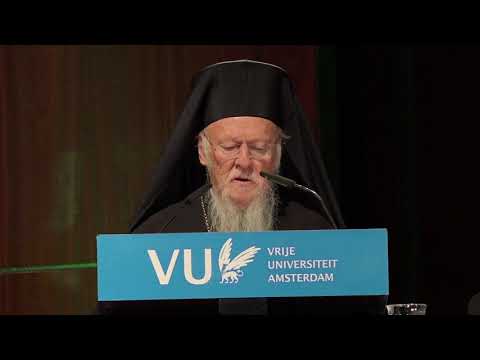 Speech by His All-Holiness Ecumenical Patriarch Bartholomew - Water in Times of Climate Change