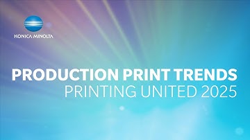 Production Print Trends – Printing United 2025 (Konica Minolta)